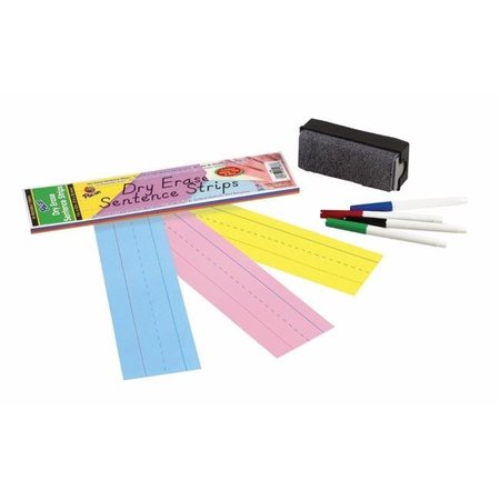 PACON CORPORATION Pacon Dry Erase Sentence Strip; Multiple Colors; Pack 30 1387349